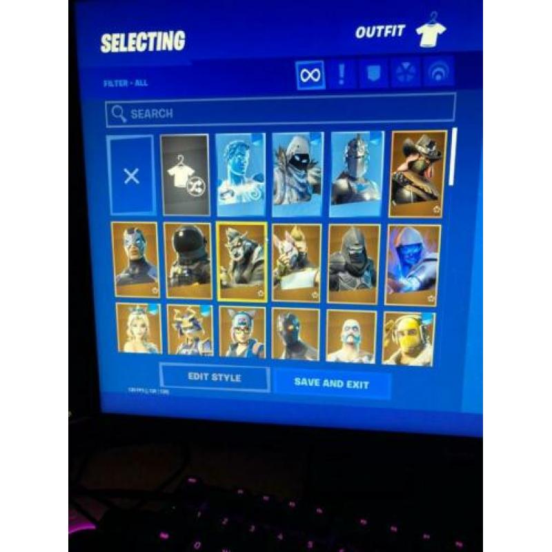 Fortnite Stacked Account (paypal)