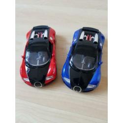 Mooi gedetailleerde model van de bugatti veyron 1:36