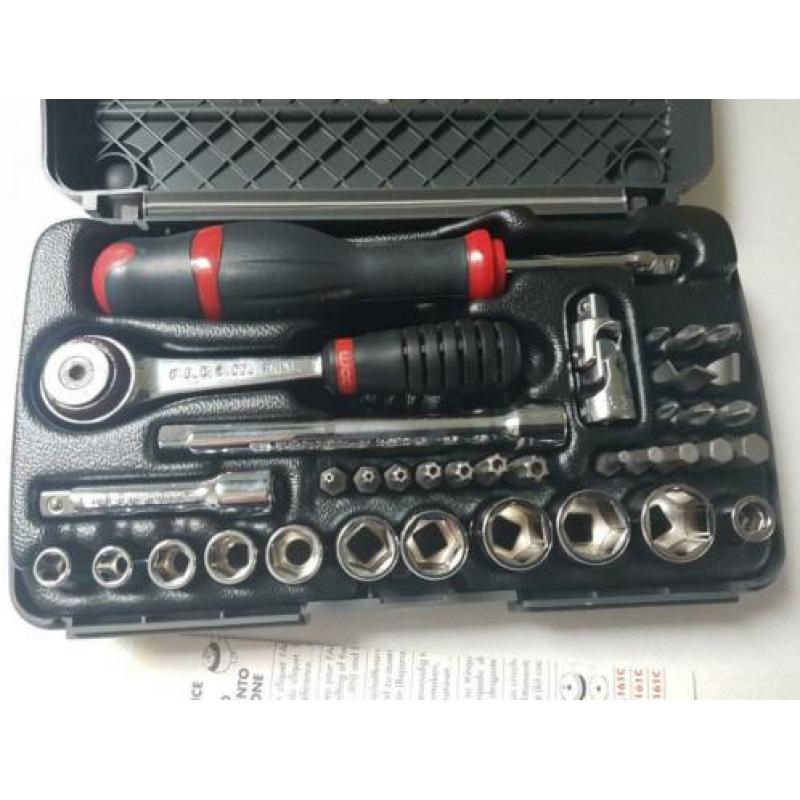 Facom compacte 1/4" doppenset 6-kant 5,5 - 14mm