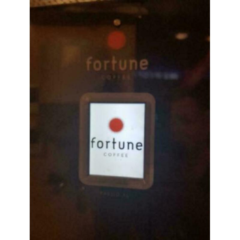 Fortune koffiemachine 380volt 2 jaar oud