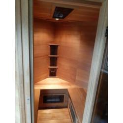 Infrarood hoekcabine 145GD 3 persoons.