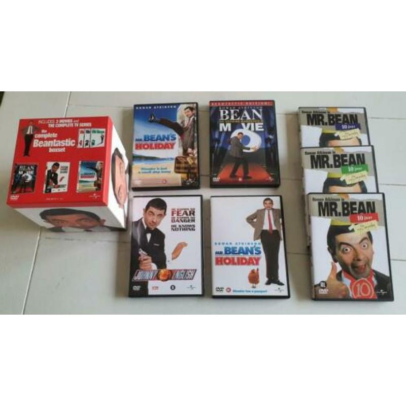 Mr. Bean collectie 6 Dvd's + 1 bonus DVD