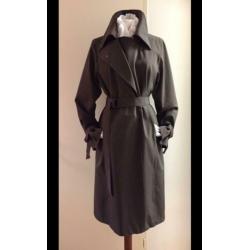 MaxMara Max Mara 38 gabardine trenchcoat mantel jas bruin