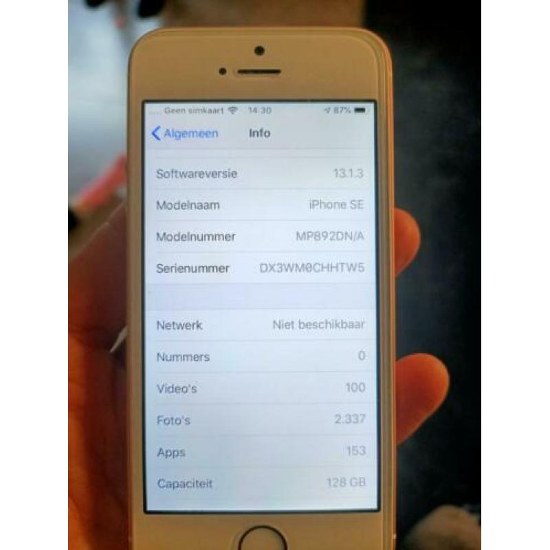 iPhone se 128 GB