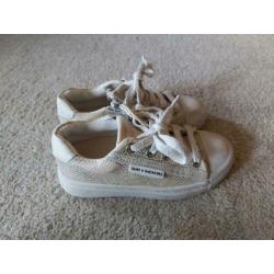 Shoesme leren sneakers met slangenprint maat 27