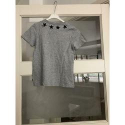Givenchy shirt t-shirt shirtje jongens maat 152 grijs