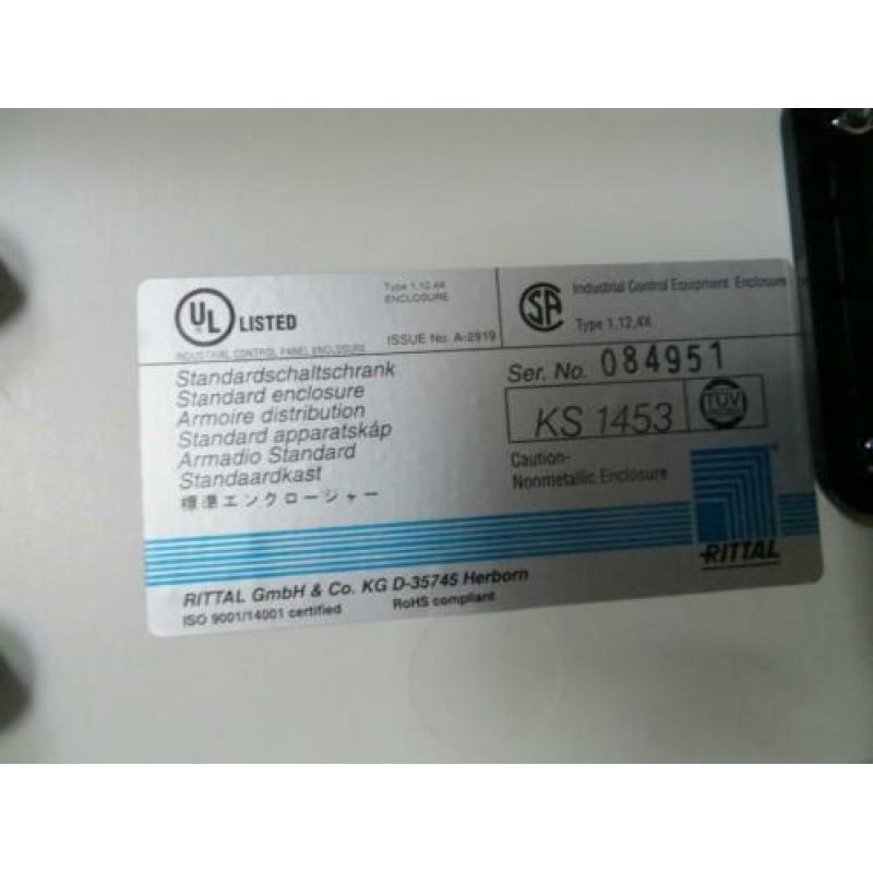 Frequentieregelaar 380V IN RITTAL KAST.
