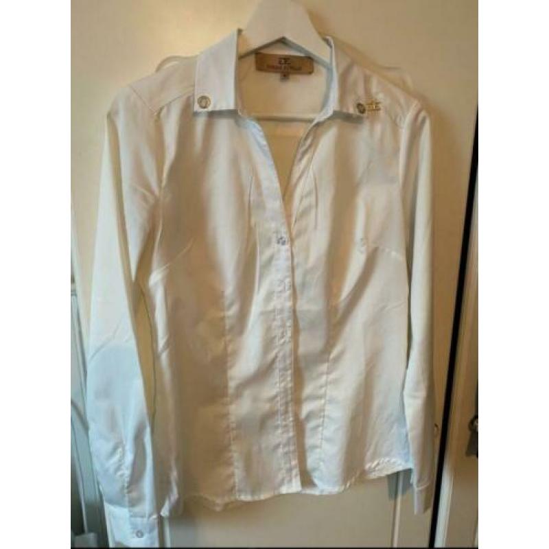 Goldie estelle witte blouse met goud detail