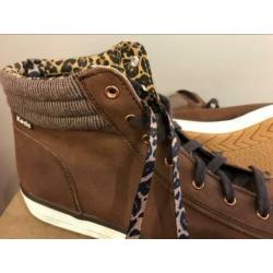 Keds hi rise vintage brown maat 38