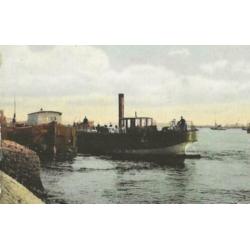 JV809 Gorinchem Raderveerboot naar Sleeuwijk 1914 Kofschip