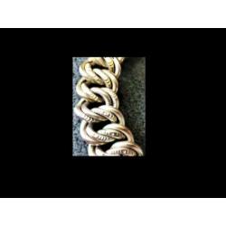 Bijzonder 8K Gouden Dubbele-Curve Armband!!!