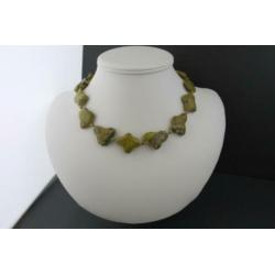 ATLANTISIET-AMETHIST ketting/oorhanger-set