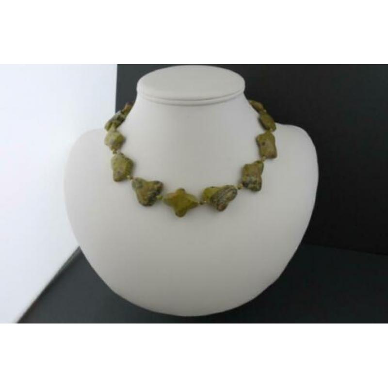 ATLANTISIET-AMETHIST ketting/oorhanger-set