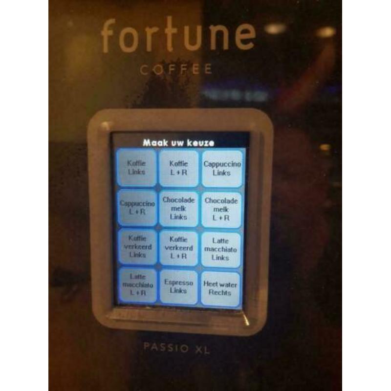 Fortune koffiemachine 380volt 2 jaar oud