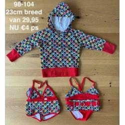Bikini, badpak 98-104 van 29,95 NU €4 NIEUW laatste stuks
