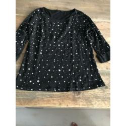 t-shirt met lovertjes (Miss Etam)