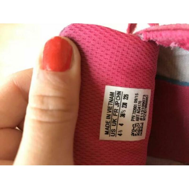 Adidas suede roze maat 36