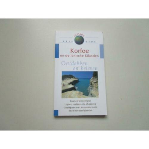 Globus reisgids Korfoe en de Ionische eilanden. Zie omschr.