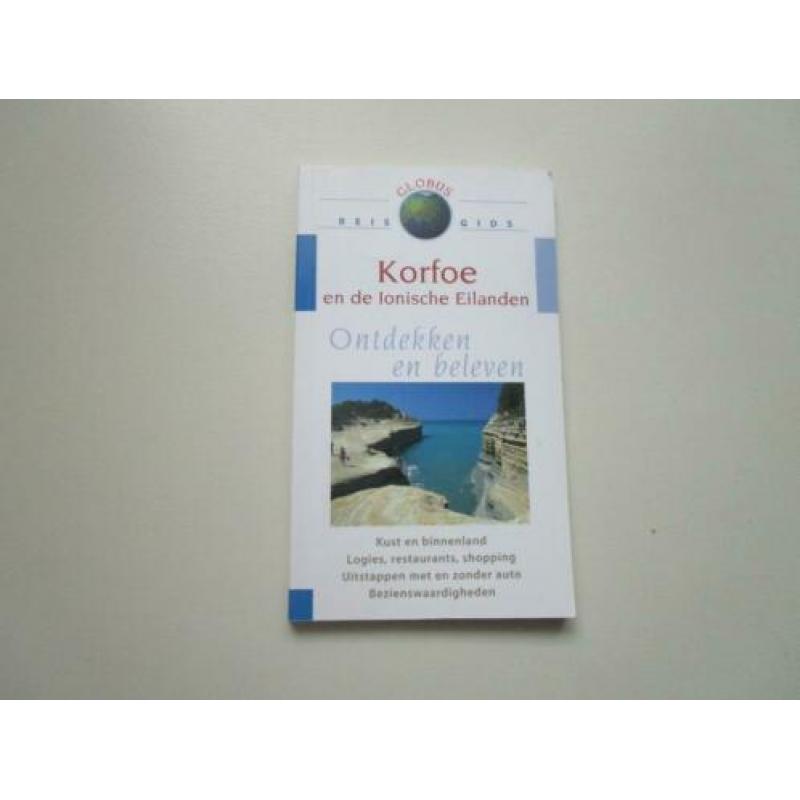 Globus reisgids Korfoe en de Ionische eilanden. Zie omschr.