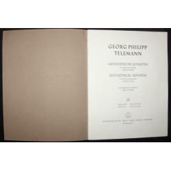 George Philipp Telemann - Methodische Sonaten fur Violine (Q