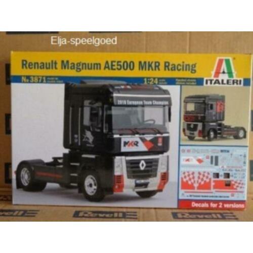 NEW Italeri RENAULT MAGUM AE500 MKR 3871 1:24 modelbouw