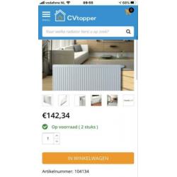 Thermrad T21 compact radiator NIEUW verwarming 70 X 1000