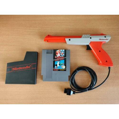 Super mario bros en Duck Hunt NES met zapper