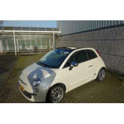 Fiat 500 C 1.2 Rock, Lederen bekleding Automaat