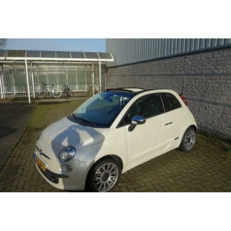 Fiat 500 C 1.2 Rock, Lederen bekleding Automaat
