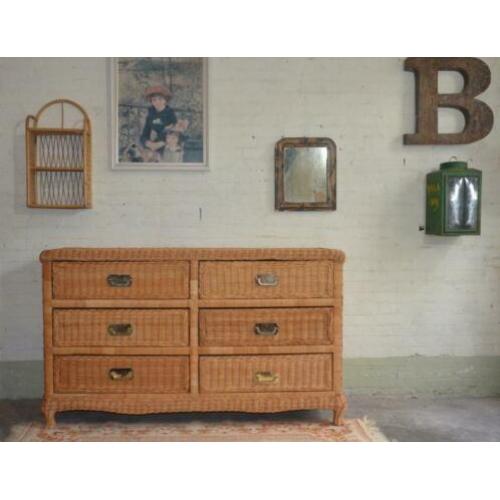 Dressoir rotan, kast rotan