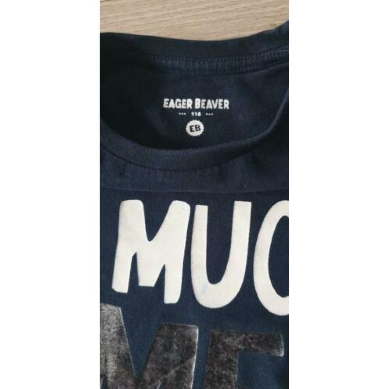 Z.G.A.N Eager Beaver longsleeve maat 116