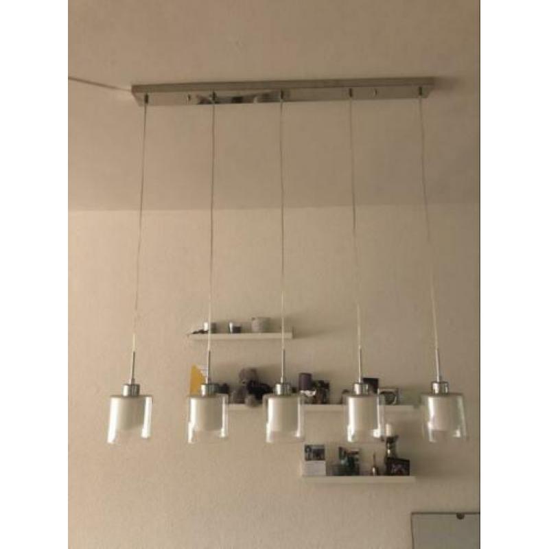 Mooie hanglamp met 5 lichtbronnen