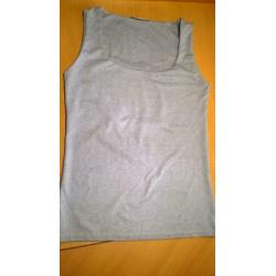 Grijs luxere top ZARA, maat M, zo goed als nieuw