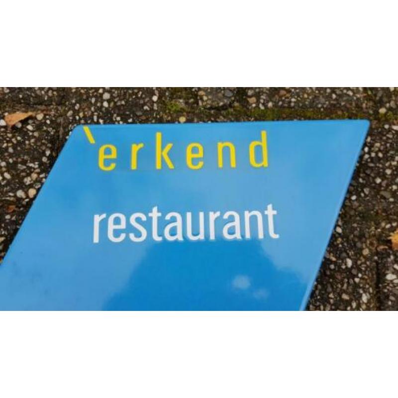 ANWB restaurant bord