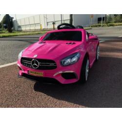 Mercedes SL63 AMG roze 12v Afstandsbediening / vering NIEUW!