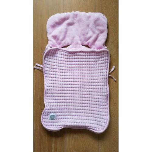 Jollein voetemzak maxi cosi roze wafel
