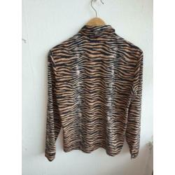 SUPERTRASH Barsy Tiger blouse xs