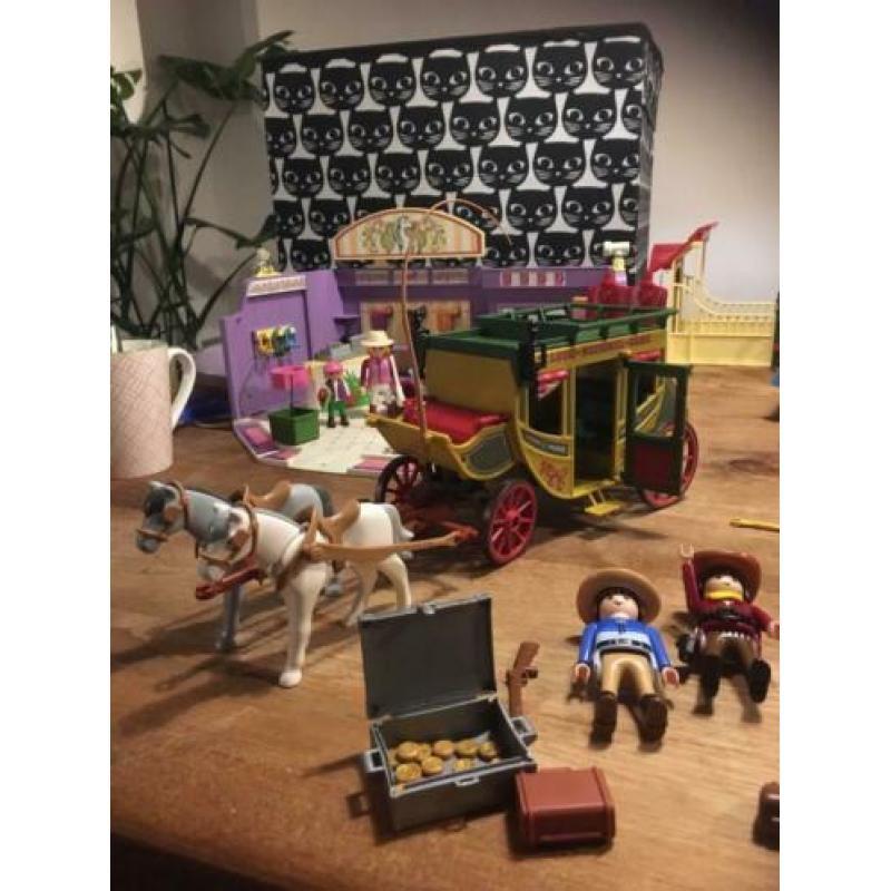 Playmobil Western Postkoets 70013 compleet