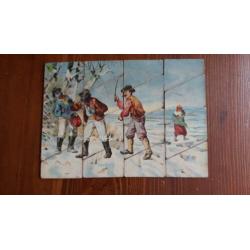 antieke puzzels 100 jaar oud