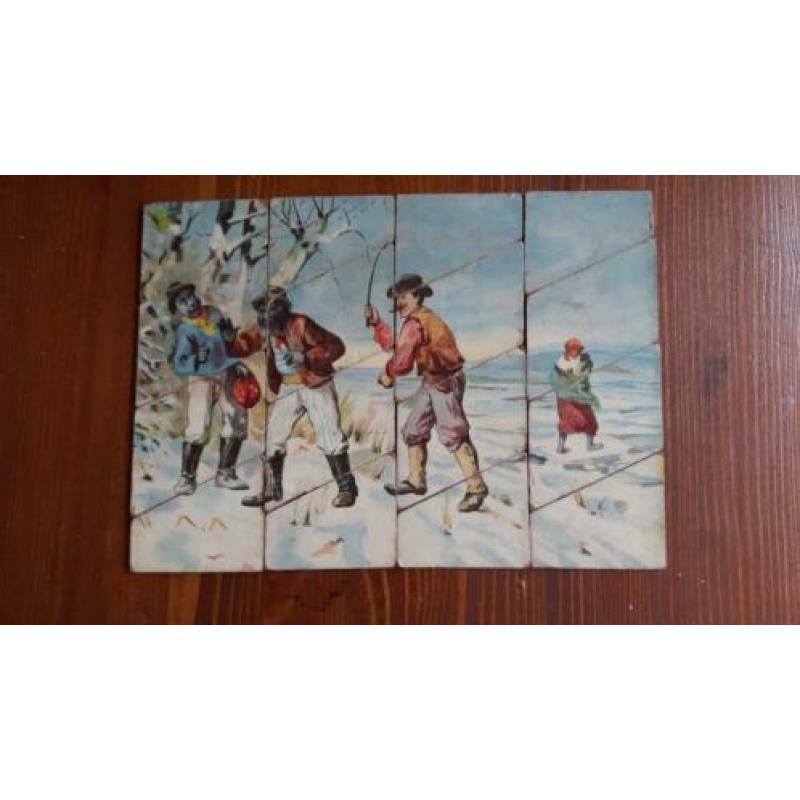 antieke puzzels 100 jaar oud