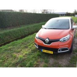 Renault Captur 0.9 TCE 90 2013 kleur Oranje/Wit