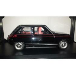 Norev schaal 1:18 Renault 5 Alpine bouwjaar 1976 zwart nieuw