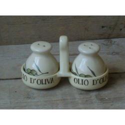 Servies, Jet (by Ter Steege) 'OLIO D'OLIVA', zgan