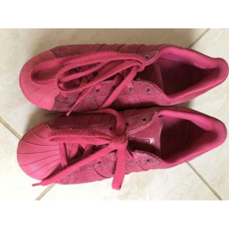 Adidas suede roze maat 36