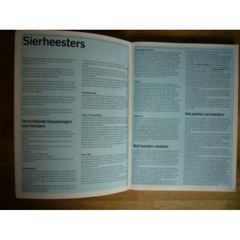 Tuinboek: sierheesters van Elsevier
