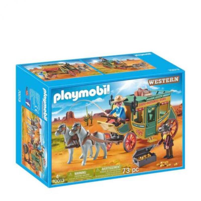 Playmobil Western Postkoets 70013 compleet