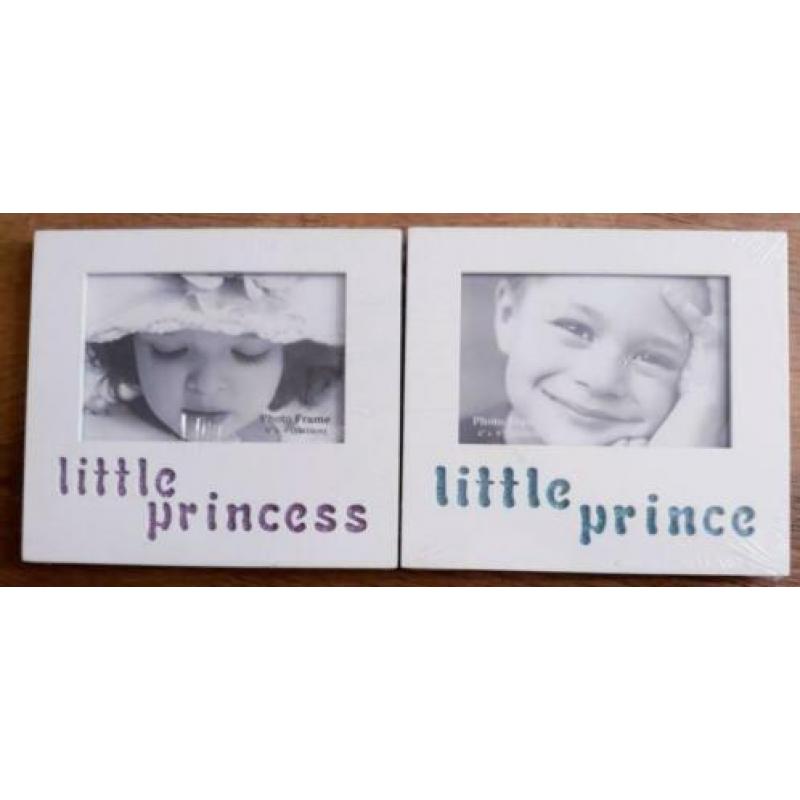 Little Prince en Little Princess fotolijsten nieuw 10x15