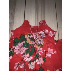 Only damesblouse rood NIEUW maat 36