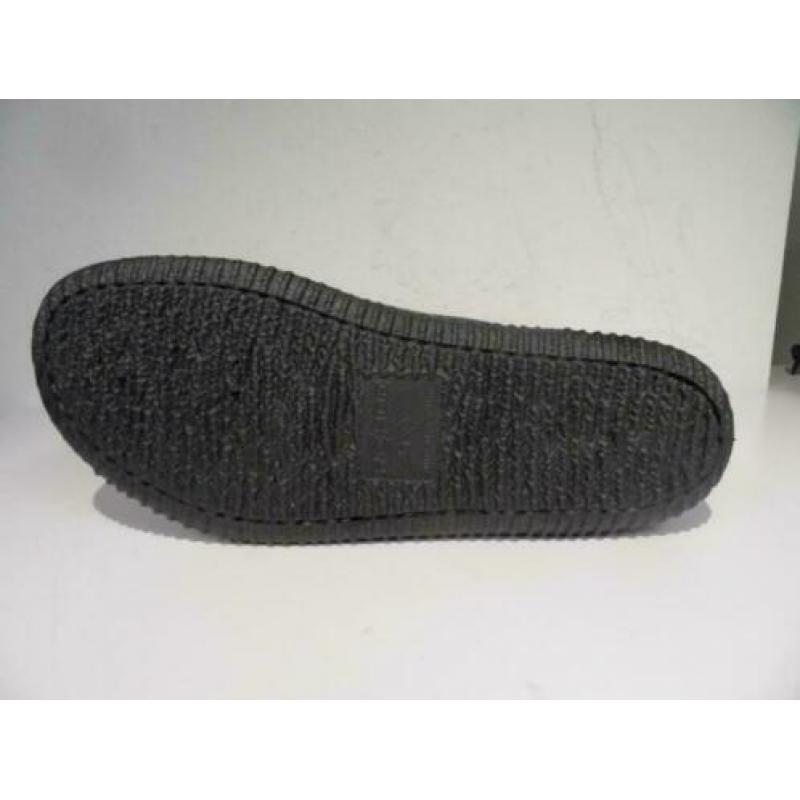Bruine leren slippers Rohde 41