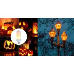 Klein model led vuurlamp (met net echt vuur) nr 6